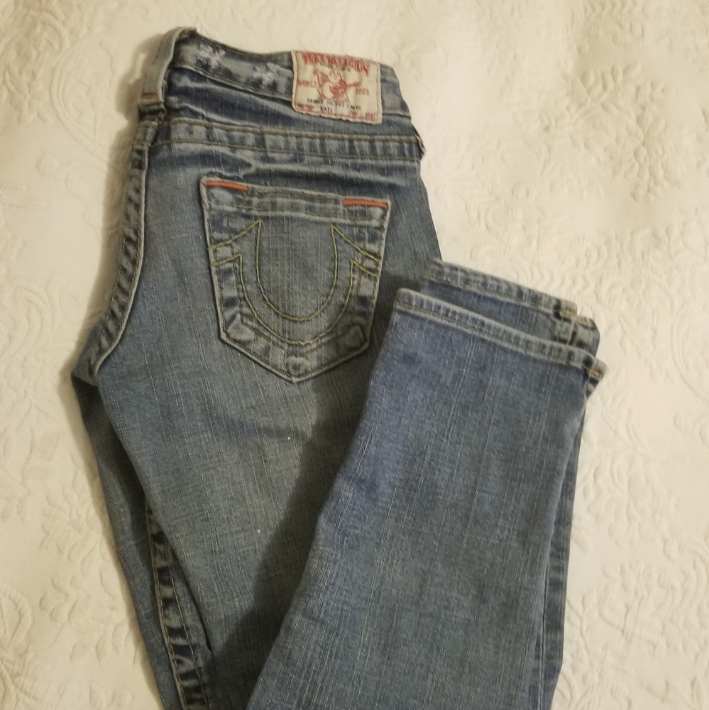 True religion capri pant